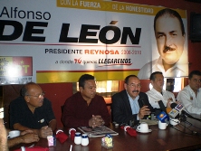 Conferencia de Presensa, Reynosa; Tamps.